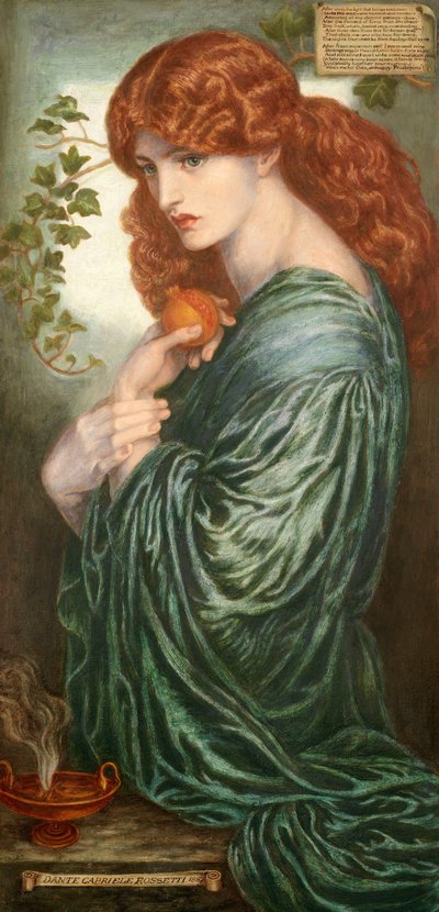 Proserpine - Dante Gabriel Charles Rossetti